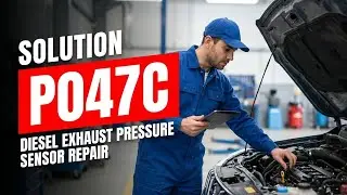 КАК ИСПРАВИТЬ ОШИБКУ P047C OBD II - Низкое входное давление датчика давления выхлопных газов B в ...