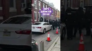 ￼ Police raid a house in Kensington #deepviewmedia #philadelphia #kensington ￼