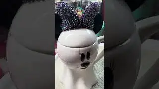 Blinged mickey ghost mug perfect for halloween #mickey #ghost #halloween