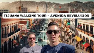 AVENIDA REVOLUCIÓN EN TIJUANA WALKING TOUR 2024 #tijuana #revolucion
