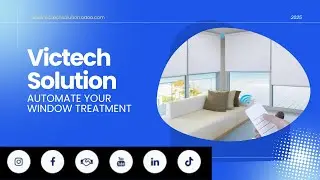 Automatic Roller Blinds | Automate Your Window Solution | Victech Solution