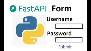 FastAPI Form data Request using FastAPI Jinja2Templates | A Simple Login App #fastapi #api #python