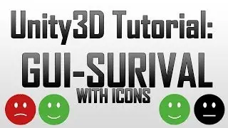 [Unity 4] GUI Survival System (JavaScript)