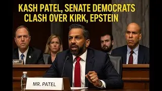 Kash Patel, Senate Democrats clash over Kirk, Epstein | US Briefing Daily