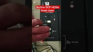 DCP t420w head clean দেয়ার নিয়ম #printer #headclean #amazingitschool