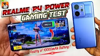 realme P4 Power PUBG (BGMI) Gaming Test 144 FPS & Gyro Test | Best Gaming Mobile Under 25K ?