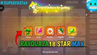 NEW RED DRAW EVENT IN POK&Eacute;MON DEPARTURE RAYQUAZA & GRUDON 😍 | RAYQUAZA 18 STAR MAX 🥶