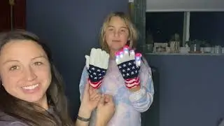 Review of iDock LED Light Up Gloves, Flashing LED Gloves 3 Colors 6 Modes Finger Light Gloves Rave