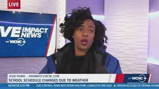 School schedules change due to weather