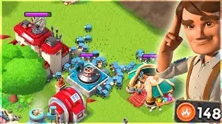 Boom Beach ONLY GBE Attacks!! Critter Madness Gameplay!