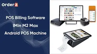 OrderZ POS Billing Software - IMin M2 Max - Android POS Machine