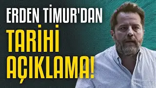 Erden Timur'dan tarihi açıklama! Divan Kurulu ayakta alkışladı! ”Avrupa'da ilk 10'dayız!”