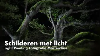 Schilderen met licht - light painting fotografie