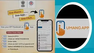 NEW USER REGISTRATION OF UMANG APP AND HOW TO CHECK PF PASSBOOK IN UMANG APP | KANNADA | BASE INFO |