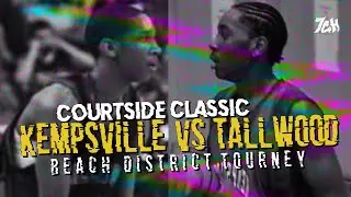 Denzel Bowles 🆚 Darius James | 2007 Beach District Tourney | Kempsville vs Tallwood
