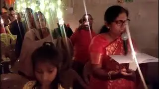 Candle light song and introduction of Charectars in Skit by the writer and director Mrs. Suman garu.