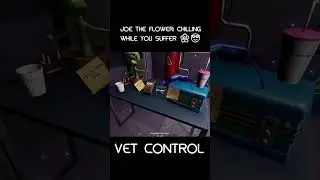 Joe &mdash; The Flower That Outlives Everyone! 💀🌺 #VetControl #IndieGame #AlienPets #gamedev