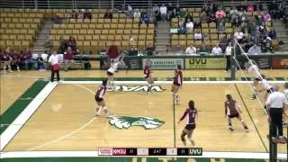 NCAA DI Women's Volleyball: New Mexico State University at Utah Valley University
