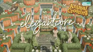 5 Star Elegant Greek Garden Inspired Dream Island Tour // Animal Crossing New Horizons