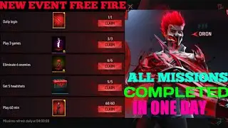 New project crimson event free fire|Free new orion character freefire|new event free fire