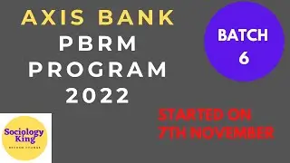 Axis Bank PBRM Program|Full Details|Axis Bank Priority Banking Program|Axis Bank Recruitment 2022