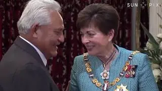 TP+ Reverend Tuai  Queen&rsquo;s Service Medal