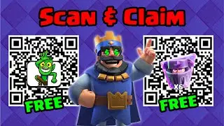 Все рабочие и обновленные награды по QR-кодам в Clash Royale (2025)