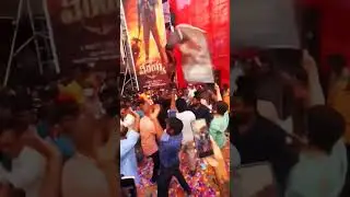 waltair veerayya mega fans hungama 🔥 #waltairveerayya