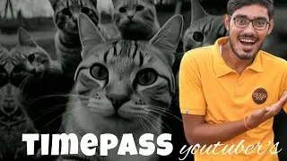 Time pass YouTuber's get roasted by abhi's cat 😺 !! @CrazyXYZ