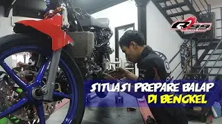 Situasi Prepare Balap di Bengkel