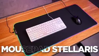 MOUSEPAD COM LEDS RGB - PICHAU STELLARIS