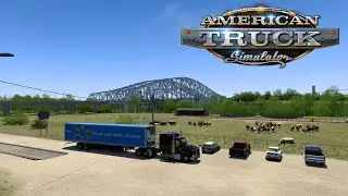 A Truck driver Plays American Truck Simulator|JEFFERSON CITY, MO TO Columbus, IN.