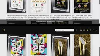 College Football Playoff National Championship commemorative tickets on sale
