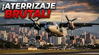 Antonov 32A FAC en Medell&iacute;n ✈️ | Sobrevuelo, Aterrizaje, Abastecimiento y Despegue | Olaya Herrera