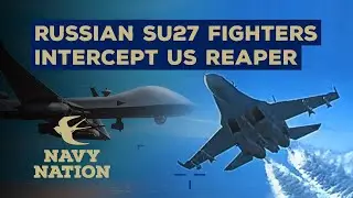 Russian Su-27 Fighters Intercept US MQ-9 Reaper: High-Stakes Encounter Over the Black Sea