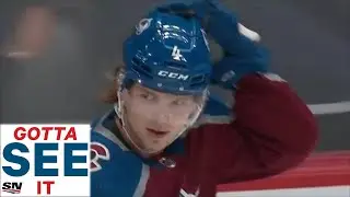 GOTTA SEE IT: Bowen Byram Goes Top Corner On Marc-Andre Fleury For First NHL goal