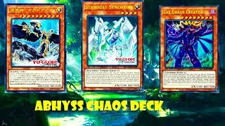 (YGOPRO)Abhyss chaos deck,Stardust Synchron Ogdoadic