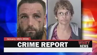 WHKY News Crime Report, Friday, January 19, 2026
