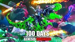 I Spent 100 Days in ARK: Genesis Ascended... Here's What Happened!