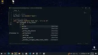 how zip and unzip files using python