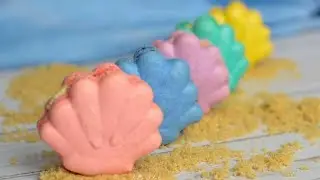 Seashell macaron art || how to made seashell macaron at simplest way ||