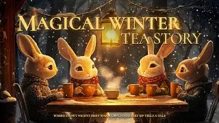 Magical Winter Tea Story ✨ Cozy Fantasy Music for Relaxing & Studying