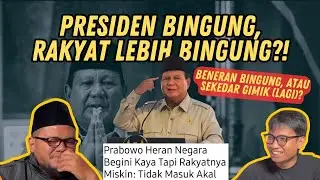 Prabowo Heran Kenapa Negara Kaya Seperti Indonesia Rakyatnya Miskin. Koq Bisa Heran Sih? 