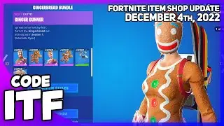 GINGERBREAD SKINS ARE BACK! Fortnite Item Shop December 4th, 2022 (Fortnite Battle Royale)