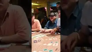 Baccarat action in Las Vegas #shorts