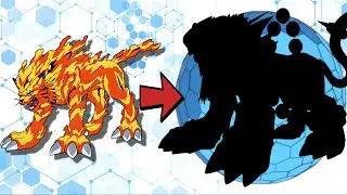 LYNXMON SHINKA! BAIHUMON EVOLUTION LINE!
