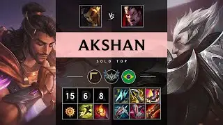 Akshan Top vs Darius - BR Challenger Patch 25.20
