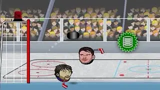 Sports Heads: Ice Hockey Championship (Browser/Flash) - Gameplay | No Commentary