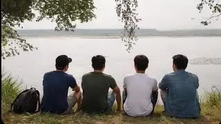 Doston ke saath Nadi kinare 🌊🫂#souravjoshivlogs #viral #vlog #dosti #villagelife #kids 