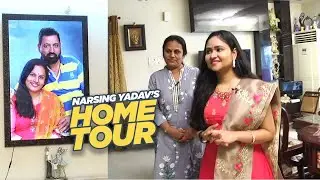 Actor & Villain Narsing Yadav Home Tour | Narshing Yadav Wife Chitra | MS entertainments